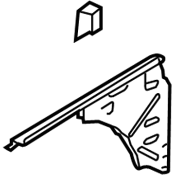 GM 15211905 Rail Assembly, Front Compartment Outer Side Upper