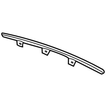 GM 22629150 Retainer, Rear Side Door Window Channel