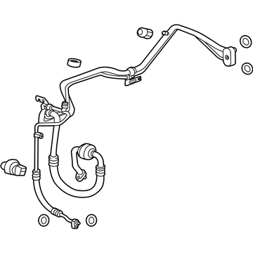 2013 Chevrolet Spark A/C Hose - 95423331