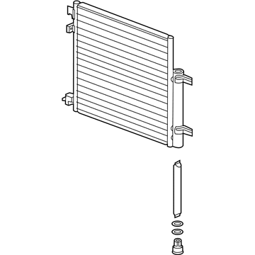 2014 Chevrolet Spark A/C Condenser - 42366121