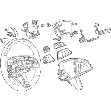 Cadillac LYRIQ Steering Wheel - 86516276