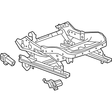 GM 84816060 Frame Assembly, R/Seat Cush (40%)