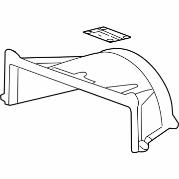 2021 Chevrolet Silverado Fan Shroud - 84654431