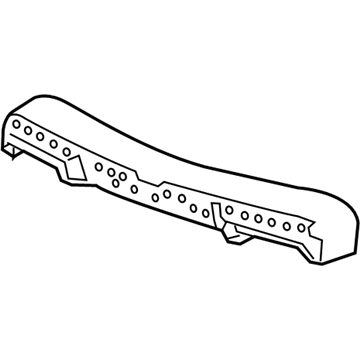 GM 22891736 Absorber, Front Bumper Fascia Energy Lower