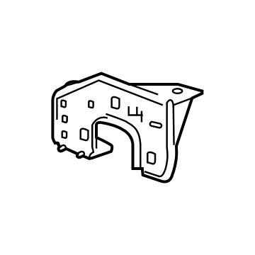 GM 23388668 Bracket Assembly, Front Bpr Imp Bar