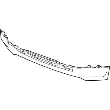 GM 86507316 DEFLECTOR-FRT BPR FASCIA AIR