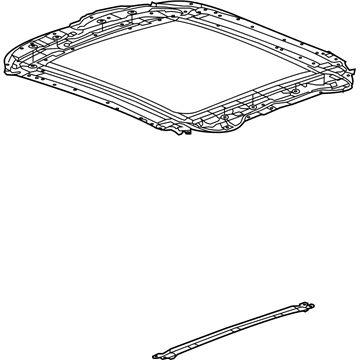 GM 84496043 Housing Assembly, Sun Rf