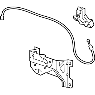 GM 23215274 Latch Assembly, Rear Compartment Lid