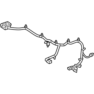 GM 23351168 Harness Assembly, Front Floor Console Wiring