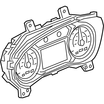 GM 84983527 Cluster Assembly, Inst