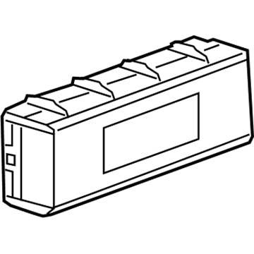 GM 84305957 Heater & Air Conditioner Control Assembly Remote