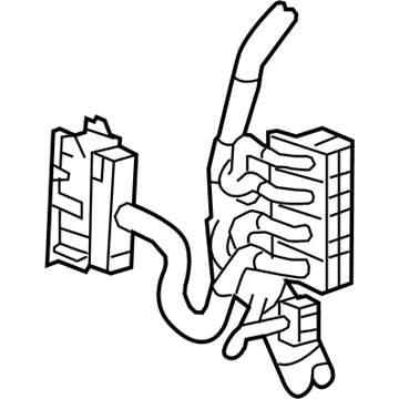 2017 Buick Regal Body Wiring Harness Connector - 39090925