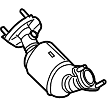 2004 Cadillac SRX Catalytic Converter - 19420099