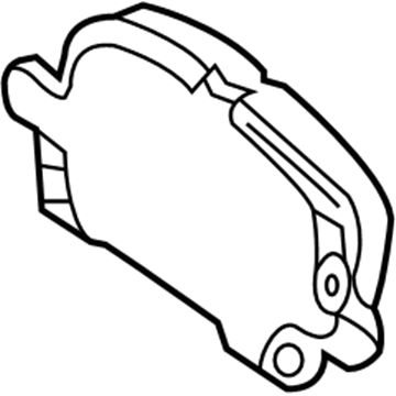 2021 Chevrolet Trax Brake Pad - 42712384