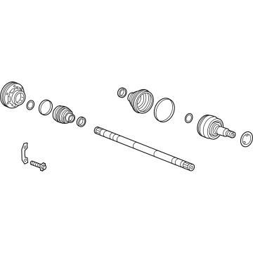 GM 84796261 SHAFT ASM-RR WHL DRV