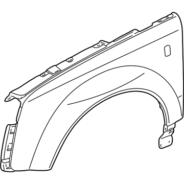 GM 15842337 Fender Asm,Front