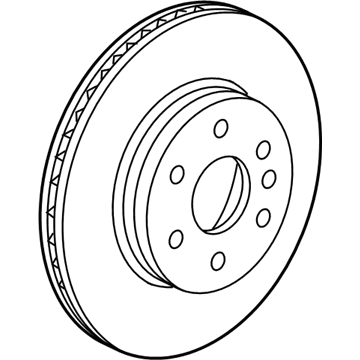 GMC Canyon Brake Disc - 85158898