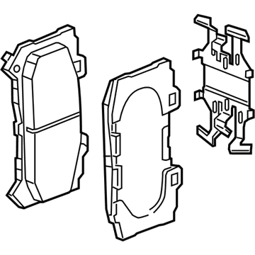 Chevrolet Equinox EV Brake Pad - 86822980