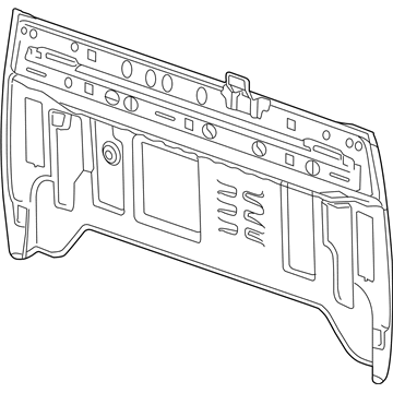 GM 84315145 Panel Assembly, Body Rear Inner