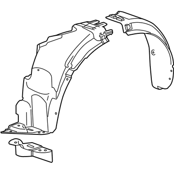 GM 95238346 Liner,Front Wheelhouse