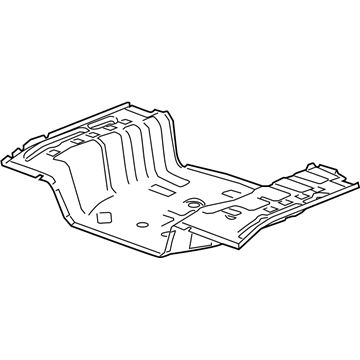 2013 Chevrolet Spark Floor Pan - 96847021