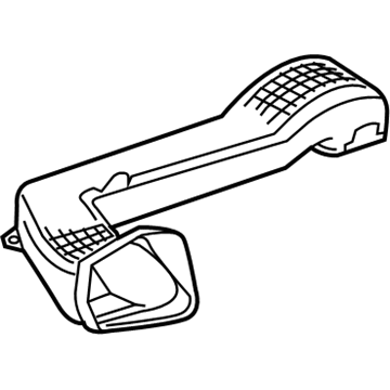 GM 84218196 Duct Assembly, Instrument Panel Outer Air Outlet