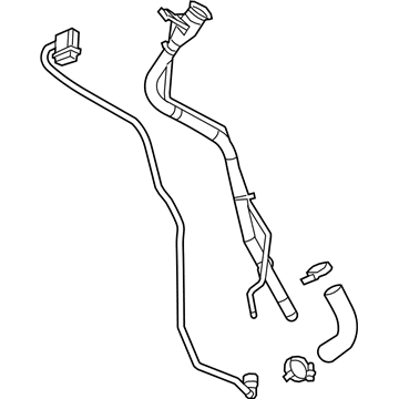 Chevrolet Malibu Fuel Filler Hose - 42828344