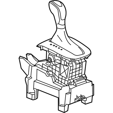 GM 42643055 Control Assembly, A/Trns *Jet Black