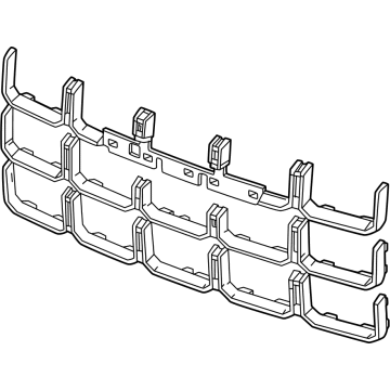 GM 84916415 INSERT ASM-FRT GRL *DK NIKL CHRM