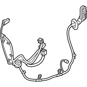 GM 39016551 Harness Assembly, Rear Side Door Door Wiring