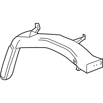 GM 84483051 DUCT-AUX HTR AIR OTLT