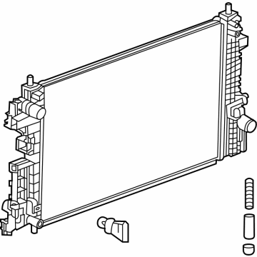 Buick Envista Radiator - 42766937