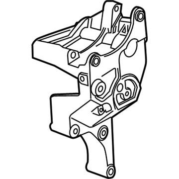 2016 GMC Sierra Alternator Bracket - 12626078