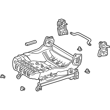 GM 88970594 Frame,Passenger Seat Cushion (W/Adjuster)