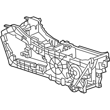 GM 26231490 Console, F/Flr Lwr