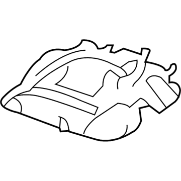 GM 15927719 Plate Assembly, Roof Console Backing