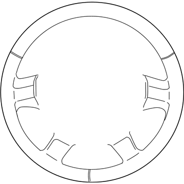 GM 19431704 WHEEL ASM,STRG *EBONY