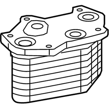 2019 Cadillac CT6 Engine Oil Cooler - 12652732