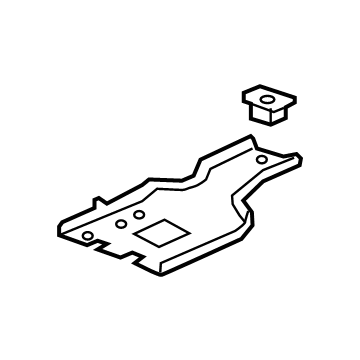 GM 84427796 Support Assembly, Front Bpr Fascia Ctr