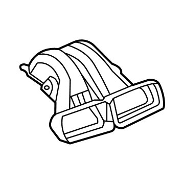 GM 84185232 Duct, I/P Ctr Air Otlt