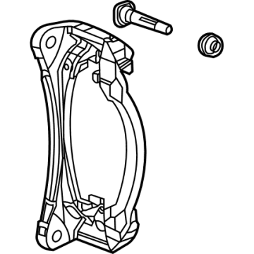 2021 GMC Sierra Brake Caliper Bracket - 85512090