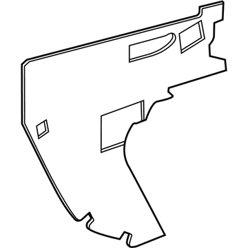 GM 26206795 Insulator, Rear Side Door