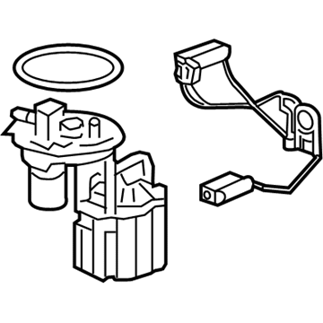 2018 Chevrolet Cruze Fuel Pump - 13596755