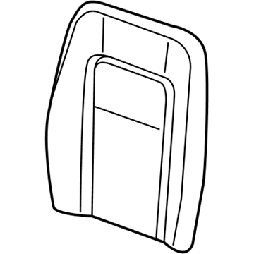 GM 23455931 Cover Asm,Rear Seat Back