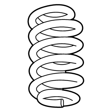 GM 42743543 Spring, Rear Coil