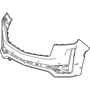 GM 87817030 FASCIA ASM-RR BPR UPR *SERV PRIMER