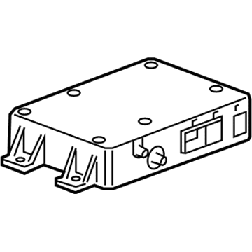 GM 23434898 Module Assembly, Comn Interface(W/Mobile Telephone Transceiver)Black Enamel Over Zinc