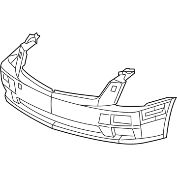 Cadillac STS Bumper - 12335935