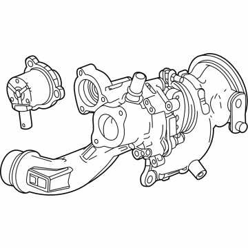 GM 12709430 Turbocharger Assembly, Cmpr Air Int