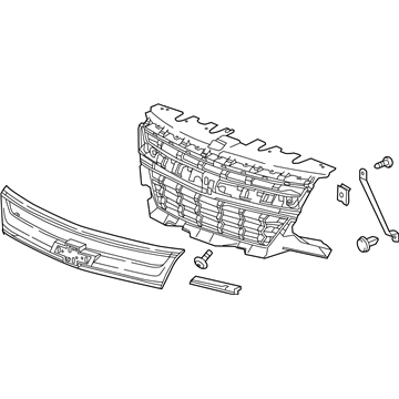 GM 84331523 Grille Assembly, Front